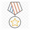 Military Medal Star Icon