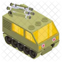 Military Mini Tank  Icon