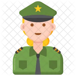 Military Officer  Icon