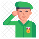 Military Officer  Icon