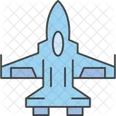 Bomber Military Plane Icon