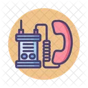 Military Radio Voice Communication Icon