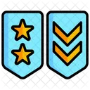 Military Rank Star Badge Badge Icon