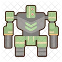 Military Robot Artificial Intelligence Bomb Disposal Robot Icon