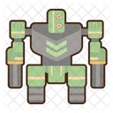 Military Robot Artificial Intelligence Bomb Disposal Robot Icon