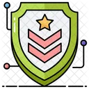 軍用盾、軍事、中世の盾 アイコン