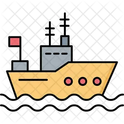 Military ship  Icon