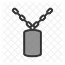 Chain Military Tag Icon