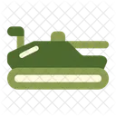 Military Tank Soldier Fighting Icon
