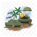 Tank Military War Icon