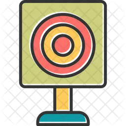 Military Target  Icon