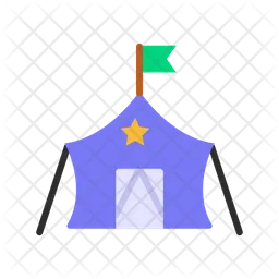 Military Tent  Icon