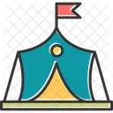 Military Tent  Icon