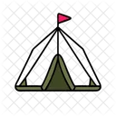 Military Tent Icon