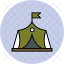Military Tent  Icon