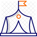 Military Tent  Icon