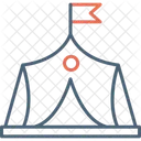 Military Tent  Icon