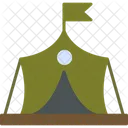 Military Tent  Icon