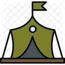 Military Tent  Icon