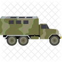 Military Truck Military Vehicle Soldier Van Icon