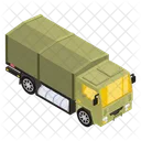 군용 트럭  아이콘