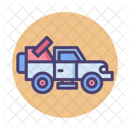 Military Vehicle  Icon