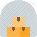 Military Warehouse Boxes  Icon