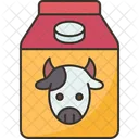 Milk Dairy Cow Icon