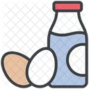 Agriculture Milk Bottle Icon