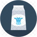 Milk Bottle Cow Icon