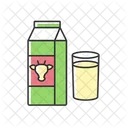 Milk Color Icon Icon