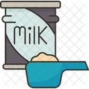Milk Powdered Drink Icon