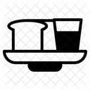 Milk And Bread Icon