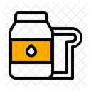 Milk Bread Food Icon