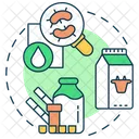 Milk And Dairy Products Testing Icon