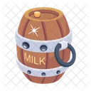 Milk Barrel  Icon