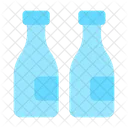 Milk Bottles Beverages Icon