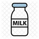 Milk Bottle Milk Can Can Icon