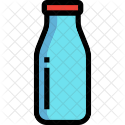 Milk Bottle Icon Of Colored Outline Style Available In Svg Png Eps Ai Icon Fonts