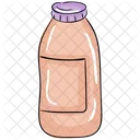 Milk Bottle Liquid Food Glass Bottle Icon