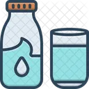 Milk Bottle Glass Icon