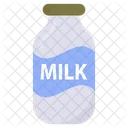 Milk Bottle Liquor Food Beverage Icon