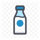 Milk Bottle Glass Bottle Milk Icon