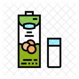 Milk Bottle Icon Download In Colored Outline Style