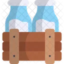 Milk bottles  Icon