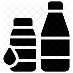 Milk Bottles Icon