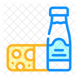 Milk Bottles Icon