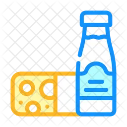 Milk Bottles  Icon