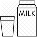 우유 맛있는 음식 아이콘