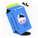 Milk Packet Milk Box Milk Packaging Icon